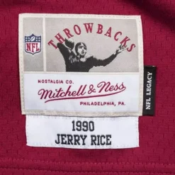 Legacy Jersey San Francisco 49Ers 1990 Jerry Rice