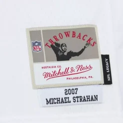 Legacy Michael Strahan New York Giants White 2007 Jersey