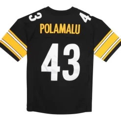 Legacy Retired Player Troy Polamalu Pittsburgh Steelers Jersey