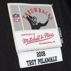 Legacy Troy Polamalu Pittsburgh Steelers Alternate 2008 Jersey
