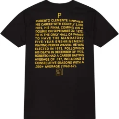 Legends Portriat Tee Pittsburgh Pirates Roberto Clemente