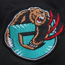 Lightweight Satin Bomber Vintage Logo Vancouver Grizzlies