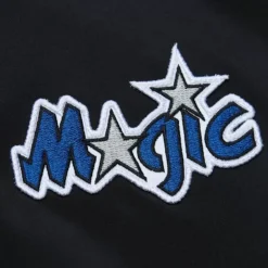 Lightweight Satin Bomber Vintage Logo Orlando Magic