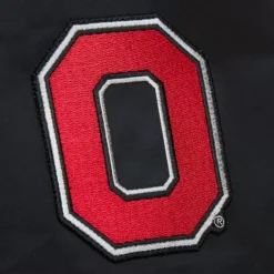 Lightweight Satin Bomber Current Logo Ohio State