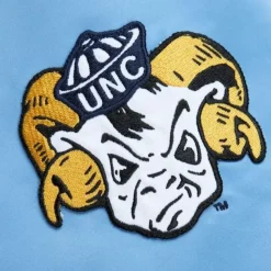 Lightweight Satin Bomber Vintage Logo University Of North Carolina