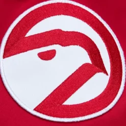 Lightweight Satin Bomber Vintage Logo Atlanta Hawks
