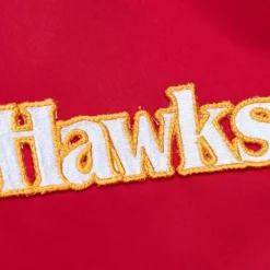 Lightweight Satin Bomber Vintage Logo Atlanta Hawks
