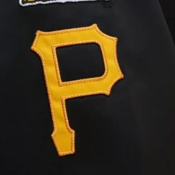 Lightweight Satin Bomber Vintage Logo Pittsburgh Pirates