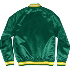 Lightweight Satin Jacket Oakland Athletics