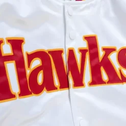 Lightweight Satin Jacket Atlanta Hawks