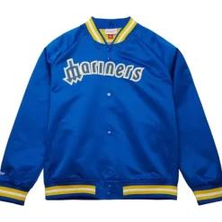 Lightweight Satin Jacket Seattle Mariners