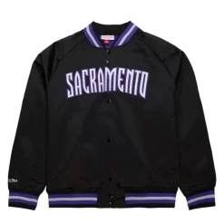 Lightweight Satin Jacket Sacramento Kings