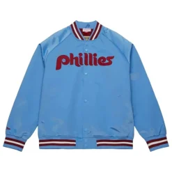 Lightweight Satin Jacket Philadelphia Phillies