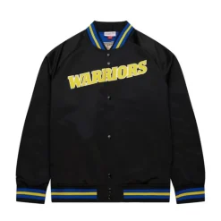 Lightweight Satin Jacket Golden State Warriors