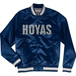 Lightweight Satin Jacket Georgetown University