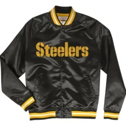 Lightweight Satin Jacket Pittsburgh Steelers