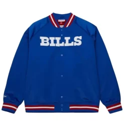 Lightweight Satin Jacket Buffalo Bills