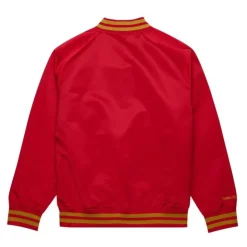 Lightweight Satin Jacket San Francisco 49Ers