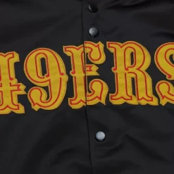 Lightweight Satin Jacket San Francisco 49Ers