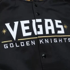 Lightweight Satin Jacket Current Logo Vegas Golden Knights