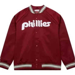 Lightweight Satin Jacket Philadelphia Phillies