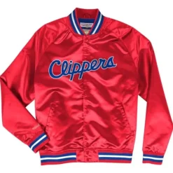 Lightweight Satin Jacket Los Angeles Clippers