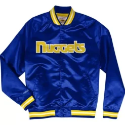 Lightweight Satin Jacket Denver Nuggets