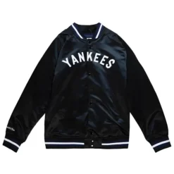 Lightweight Satin Jacket New York Yankees