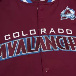 Lightweight Satin Jacket Colorado Avalanche