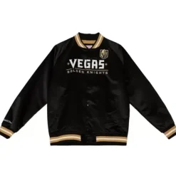 Lightweight Satin Jacket Vegas Golden Knights