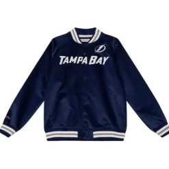 Lightweight Satin Jacket Tampa Bay Lightning
