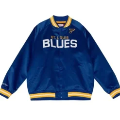 Lightweight Satin Jacket St. Louis Blues