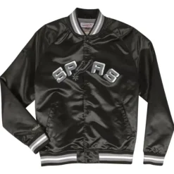 Lightweight Satin Jacket San Antonio Spurs