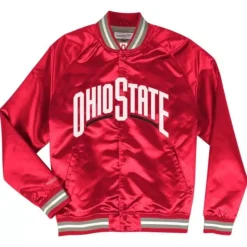 Lighweight Satin Jacket Ohio State