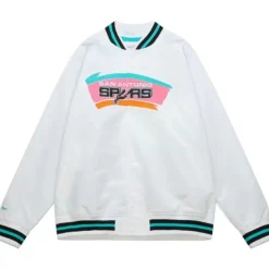 Lighweight Satin Jacket San Antonio Spurs