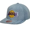 Ls Denim Snapback Los Angeles Lakers
