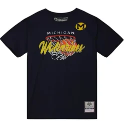 Madness Hoops Tee University Of Michigan