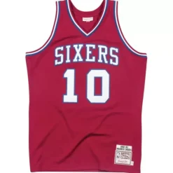 Maurice Cheeks 1982-83 Philadelphia 76Ers Road Authentic Jersey
