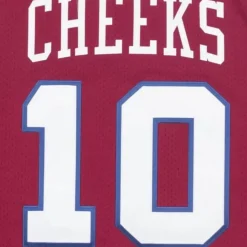 Maurice Cheeks 1982-83 Philadelphia 76Ers Road Authentic Jersey