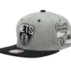 Melton Patch Snapback Brooklyn Nets