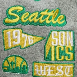 Melton Patch Snapback Hwc Seattle Supersonics