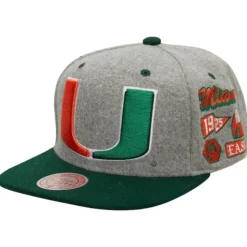 Melton Patch Snapback Ncaa University Of Miami