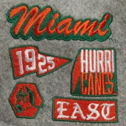 Melton Patch Snapback Ncaa University Of Miami