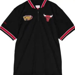 Mesh 1/4 Zip Chicago Bulls