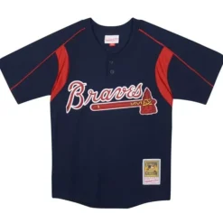 Mesh Bp Jersey Atlanta Braves Chipper Jones