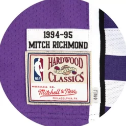 Mitch Richmond 1994-95 Authentic Jersey Sacramento Kings