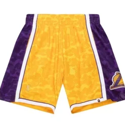 M&N X Bape Los Angeles Lakers Shorts