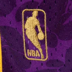M&N X Bape Los Angeles Lakers Shorts