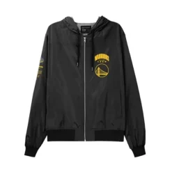 M&N X Br Crew Jacket Golden State Warriors