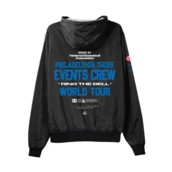 M&N X Br Crew Jacket Philadelphia 76Ers